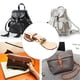 thumbnail image 3 of Accesorios Para Bolsos, Cerradura De Cuero Vacuno Partido, Hecha A Mano, Con Herrajes De Bronce Para Bolsos Y Ropa., 3 of 7