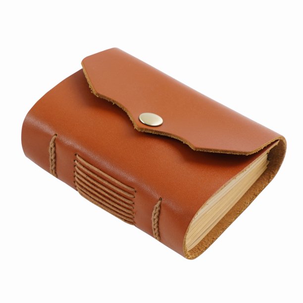 Diario de notas de regalo de piel de vaca pequeño para llevar a mano, estilo retro, con grafitis, hecho a mano, para amigos, para hombres y mujeres, libro de bolsillo