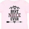 thumbnail image 4 of Inktastic Best Niece Ever from Aunt Girls Toddler T-Shirt, 4 of 5
