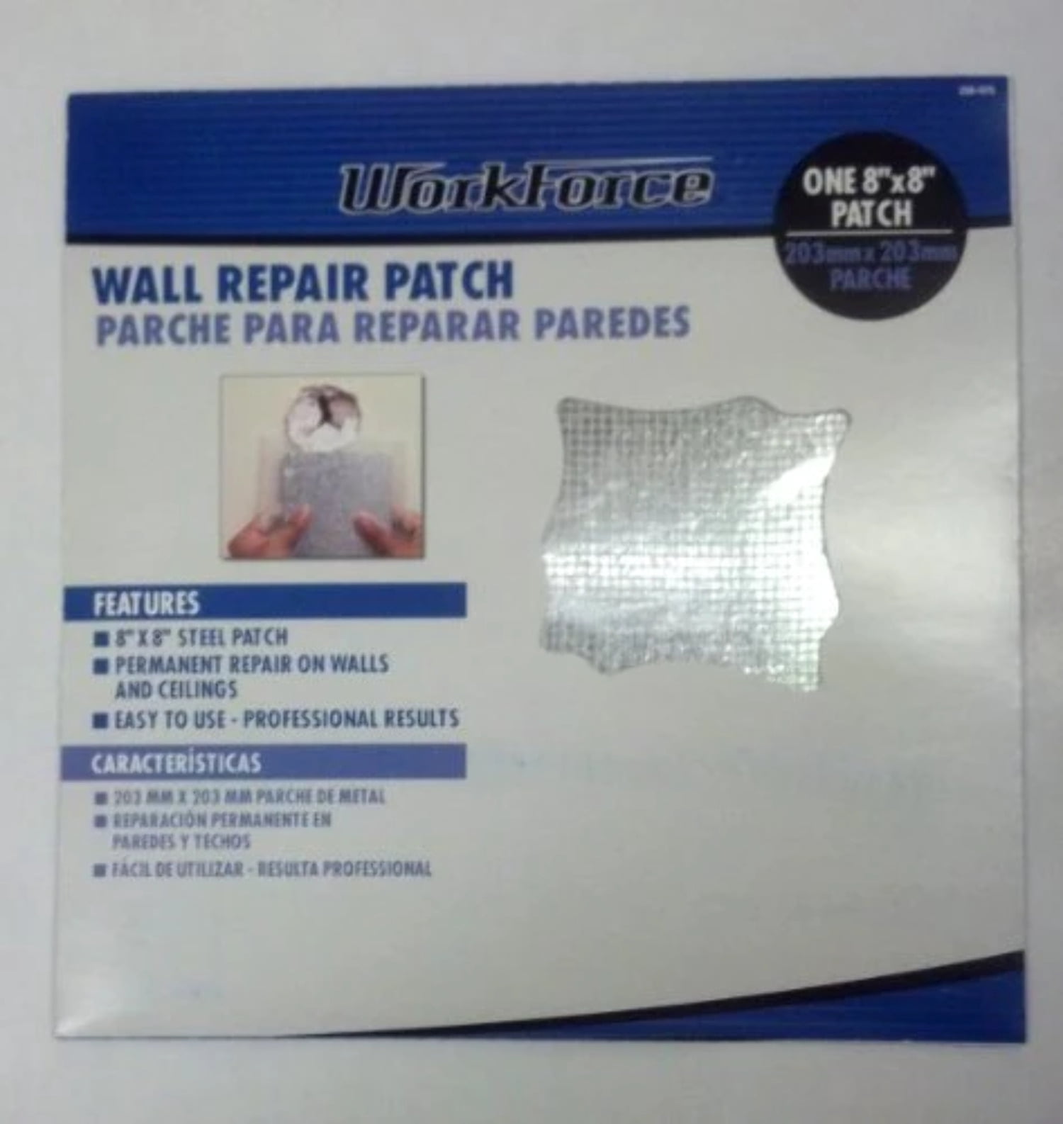 12 Pack - HDX 4 in. X 4 in. Dry Wall Repair Patch - Walmart.com