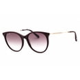 thumbnail image 1 of Lacoste L993S 603 Women's Dark Red Acetate Full Rim Sunglasses, 1 of 1