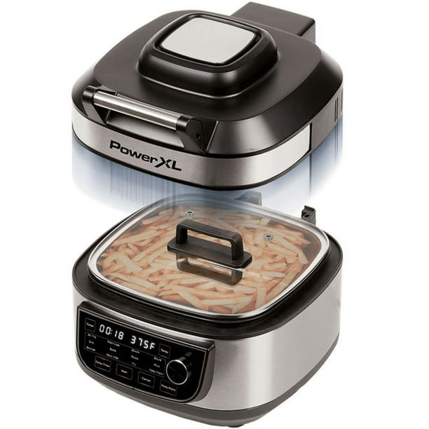 PowerXL Grill & Air Fryer - Compact kitchen air fryers - Walmart