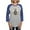 Heather/Blue, variant on CafePress - The Ghost Of Kyiv Ace Of Spade Long Sleeve T Shirt - Womens Baseball Tee