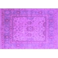 thumbnail image 1 of Ahgly Company Indoor Rectangle Oriental Purple Industrial Area Rugs, 5' x 7', 1 of 4