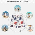 thumbnail image 6 of FORMRS Boys Swim Trunks Quick Dry Mesh Liner Boardshorts Sizes XS-XL, Star Spangled Helmets, 6 of 7