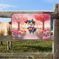 thumbnail image 2 of Happy Valentine’s Day Adorable Collie Puppy Holding Heart Balloon Horizontal Metal Aluminum Sign Collie Dog Lover Gifts Idea Wall Art Home Decor - 00030, 2 of 5