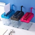 thumbnail image 3 of LNGOOR One Piece Office Manual Shredder Household Small Mini Paper Shredder Tool Hand Cranked A6 File Shredder, 3 of 6