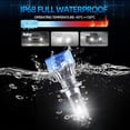 thumbnail image 4 of Yeacher 2Pcs IP68 Waterproof Car LED Headlight Bulbs LED Driving Lamp All-in-one Conversion Kit 50W, 4 of 8