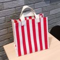 thumbnail image 5 of Nuevos bolsos de lona sencillos, bolsos de un solo hombro, bolsos de mano de gran capacidad, bolsos de mano, bolsos de compras portátiles de gran capacidad, 5 of 5