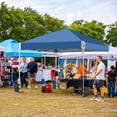 thumbnail image 3 of Aoodor 12'x12'  Pop-Up Canopy Tent with Roller Bag, Outdoor Portable Instant Shade - Blue, 3 of 13