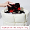 thumbnail image 6 of Valentine's Day Velvet Portable Storage Box with Removable Compartment, Gift: Jewelry Stand, Display Case, Necklace Holder, 6 of 7