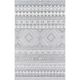 thumbnail image 5 of Momeni Mallorca Hand Hooked Wool Grey Area Rug 2' X 3', 5 of 5
