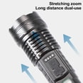 thumbnail image 3 of Linterna LED Con Zoom Telescópico Recargable Por USB (B), 3 of 8