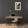 thumbnail image 3 of Williams, Gary 23x32 White Modern Wood Framed Museum Art Print Titled - Abstract Geometric I, 3 of 4