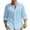 Sky Blue, variant on IROINNID Plain Long Sleeve Shirts for Men Casual Solid Color Button Down Shirt Top Shirt ,Khaki