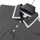 thumbnail image 3 of pstuiky camiseta de hombre, Camiseta informal de manga corta con botones y solapa para hombre camisetas de hombre l, 3 of 6