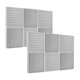 thumbnail image 1 of Espuma Acustica Irfora 12 unids / pack Espumas acústicas de estudio Espuma de aislamiento acústico Paneles absorbentes de sonido Esponja insonorizada 30 * 30 * 2,5 cm / 12 * 12 * 1 pulg. Irfora Espuma Acustica, 1 of 7