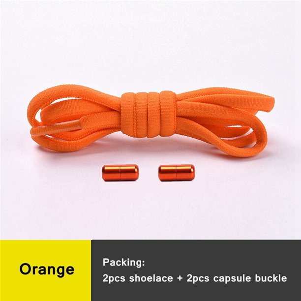 Nuevas zapatillas con cordones elásticos, cordones para zapatos sin atar, cordones redondos para botas sin ataduras, cordones rápidos para zapatos para niños y adultos, bandas de goma de 120cm Gao Jinjia LED