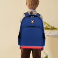 thumbnail image 2 of gcong Lightweight School Bookbag for Travel Study and Everyday Use Comfortable Backpack Navy, 2 of 4