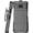 Black, variant on Case and Belt Clip Combo for Sonim XP Pro Thermal 5G Phone - Forest Green