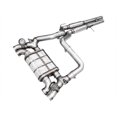 thumbnail image 1 of Fits 2021-2023 Jeep Wrangler JL AWE Tuning Exhaust System Kit 3025-41392 SwitchPath Cat-Back System; Stainless Steel; With Muffler; Dual Exhaust With Dual Exit; Rear Exit; With Quad BashGuards, 1 of 4