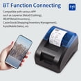 thumbnail image 4 of TFixol Thermal Receipt Printer USB BT Wireless Desktop With Paper Roll, 4 of 7