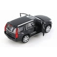 thumbnail image 2 of 2017 Cadillac Escalade, Gloss Black - Welly 24084/4D - 1/24 Scale Diecast Model Toy Car (Brand New but NO BOX), 2 of 2