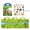 Y2-B, variant on Sticker Book Busy Book for Toddlers 1-3 Travel Toys Stickers for Kids Reusable Jelly Scene Portable Educational Toddler Books,A