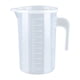 thumbnail image 5 of Taza medidora de líquidos con báscula para cocina, hornear, medidas claras, herramienta multifuncional para restaurante de gran capacidad , 2000ml, 5 of 8