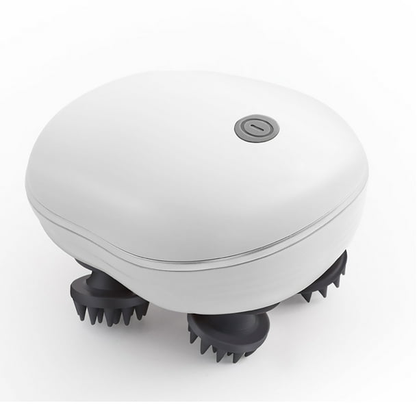 Masajeador Eléctrico Del Cuero Cabelludo, Masajeador Eléctrico Impermeable Del Cuero Cabelludo Para Relajación, 4 Garras, Alivio Del Estrés, Luz LED Roja, Masajeador De Cabeza Para El Cabello Para Rel