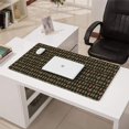 thumbnail image 3 of Long Mouse Pads for Desk,Dark Brown Bigfoot and Tree Pattern Desk Mats on Top Of Desks, Desk Mouse Pad Extra Large with 3mm Non-Slip Base and Stitched Edge for Gaming,Office,Work,Home 31.5"x15.7", 3 of 6