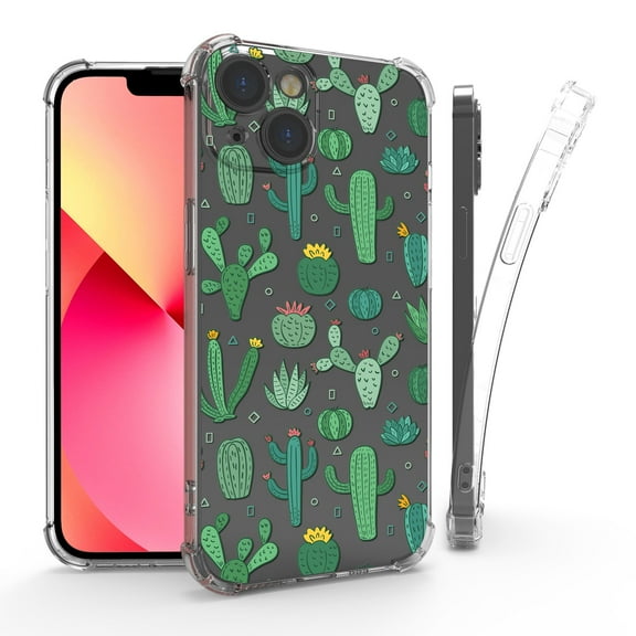 Flex Gel Camera Cover Designed For Apple iPhone 14 6.1" Case Transparent Clear