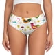 thumbnail image 1 of Fotbe Chickens A Calzones Estampados para Mujer – Ropa Interior de Algodón, Cómoda, Suave y Elástica-Large, 1 of 6