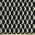 thumbnail image 1 of Modern Fabric by the Yard, Contemporary Geometric Illustration of Triangular Monochrome, Decorative Upholstery Fabric for Sofas and Home Accents, Charcoal Grey Eggshell by Ambesonne, 1 of 4