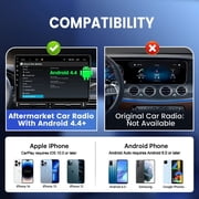 Binize USB Wireless CarPlay Dongle Wired Android Auto AI Box Mirrorlink Car Multimedia Player Bluetooth Auto Connect