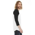 thumbnail image 2 of American Apparel Men's 3/4 Sleeve Raglan, 2 of 2
