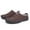 Brown, variant on Winter Slippers for Men Women Warm Slip on House Slippers with Plush Lining Indoor Outdoor Anti-Skid Shoes