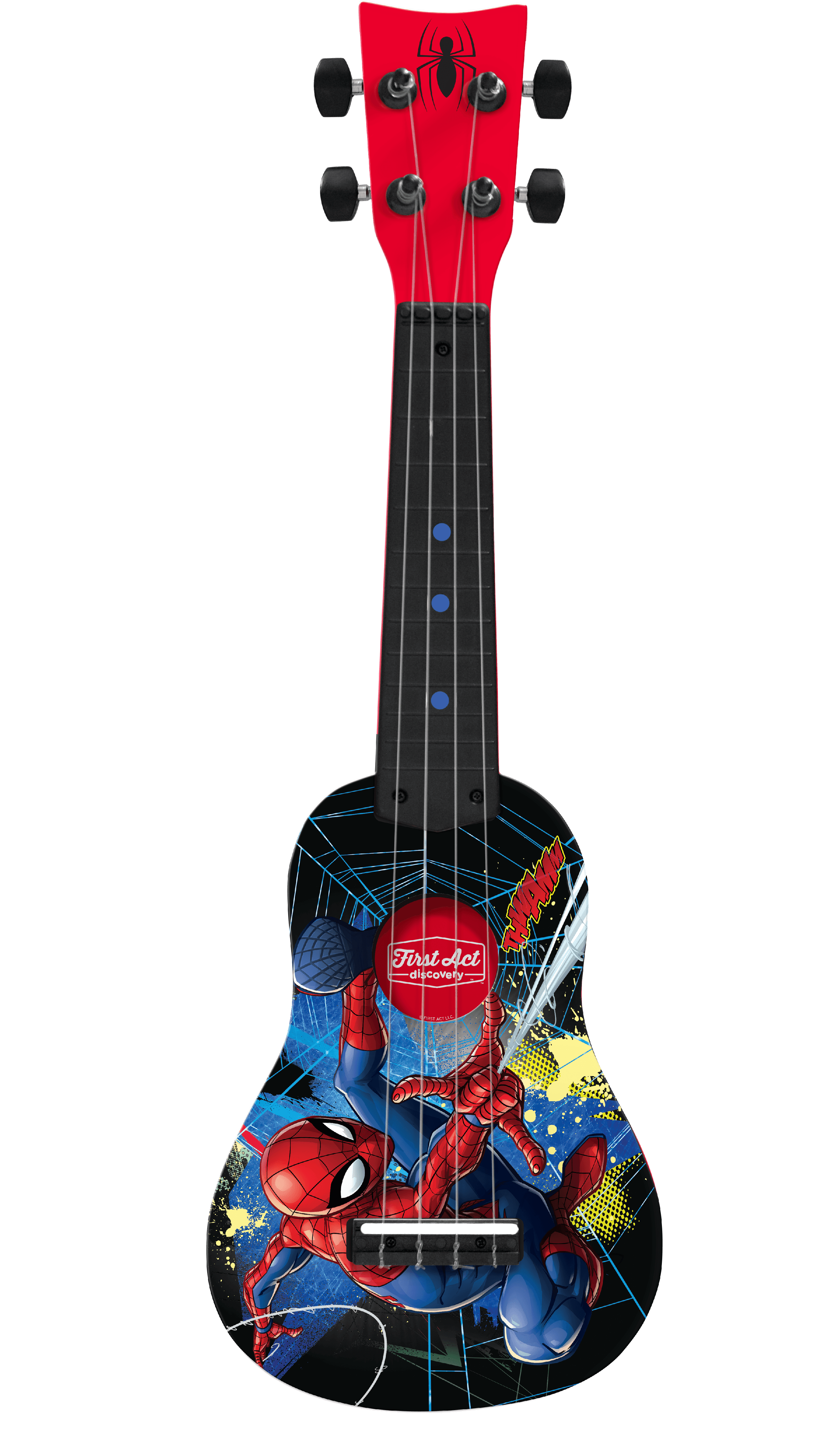 Marvel Spider-Man Ukulele Guitar Kids NEW