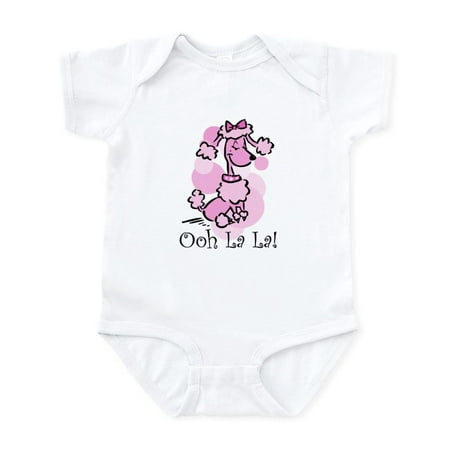 

CafePress - Ooh La La Poodle Infant Bodysuit - Baby Light Bodysuit Size Newborn - 24 Months