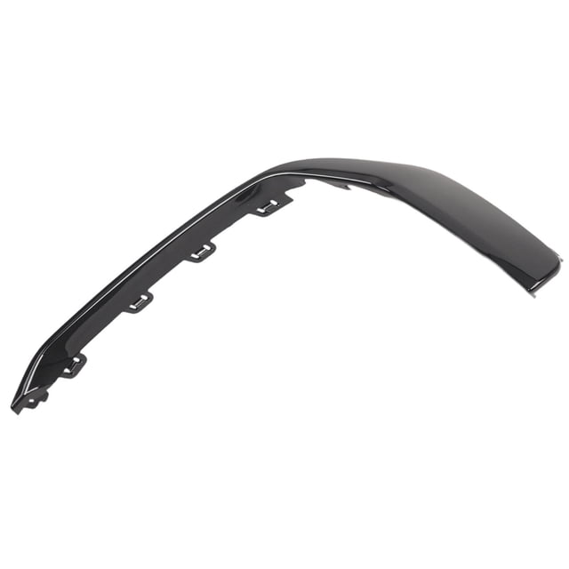 Divisor de alerón de labio inferior derecho 4KD807968B Reparación de reemplazo de automóvil elegante para Negro