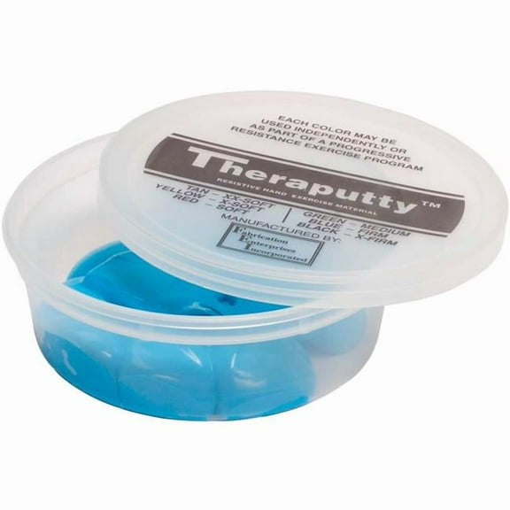 Fabrication B2176929 Thera-Putty Standard Exercise Putty - Blue - Firm - 4 oz