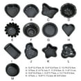 thumbnail image 3 of Walbest 4 Inch Carbon Steel Baking Tray, Non-stick Heart-shaped/Round/Square/Cartoon Pattern Non-sticky Fashion Bakeware Cake Tray Baking Tool, 1Pc, 3 of 7