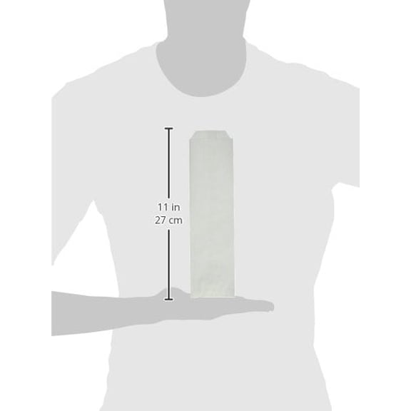 Bagcraft Silverware Bags, 2.25" X 10", White, 2,000/carton