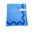 thumbnail image 5 of Mainstays by Becky G. & Alejandra 100% Cotton Performance Bath Towel, Blue Scallop, 5 of 7