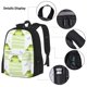 thumbnail image 3 of Balery Frogs and Dragonflies Mochila Escolar 3 en 1 para Niños - Mochila Resistente con Lonchera Térmica y Estuche - Mochila Escolar para Niños y Niñas, 3 of 7