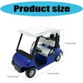 thumbnail image 3 of 1:20 Scale Miniature Golfs Cart Replicas Model With Intricate Detailing Perfect For Collectible Display Or Cake Design, 3 of 8