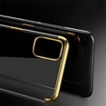 thumbnail image 3 of Dteck Slim Fit Case For Samsung Galaxy Note20 + Tempered Glass Screen Protector, Lightweight Soft TPU Transparent Clear Case Full Body Protective Cover For Samsung Galaxy Note 20 5G 6.7 inch, Gold, 3 of 9