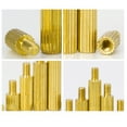 thumbnail image 3 of (100pcs) Knurled single head copper column M2x22mm+3mm, 3 of 5