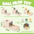 thumbnail image 3 of Caja Object Permanence Adena Montessori con bandeja y 3 bolas, 3 of 9