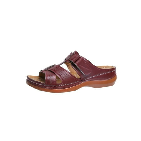 

Wazshop Women Lady Sandals Wedge Shoes Comfy Shoes Summer Indoor Outdoor Slipper